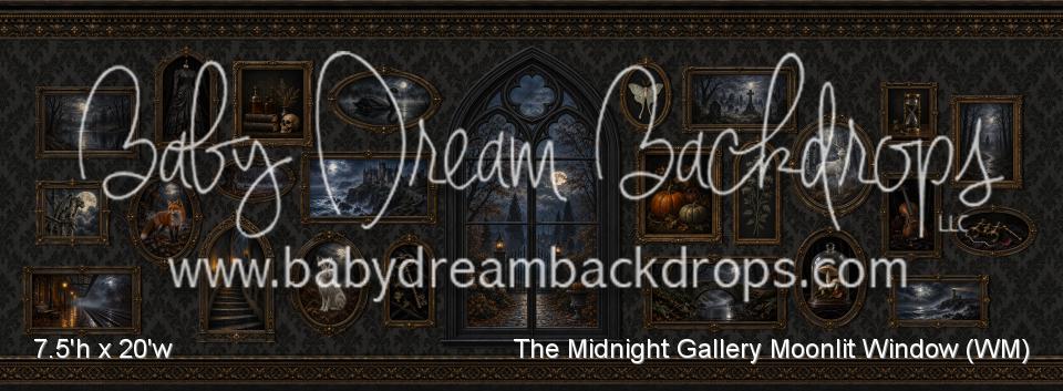 The Midnight Gallery Moonlit Window (WM)