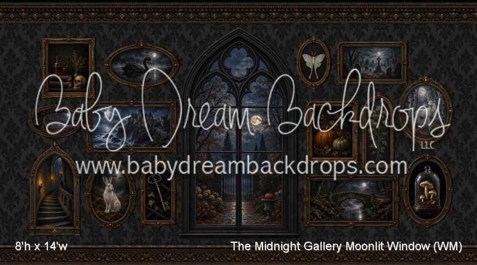 The Midnight Gallery Moonlit Window (WM)