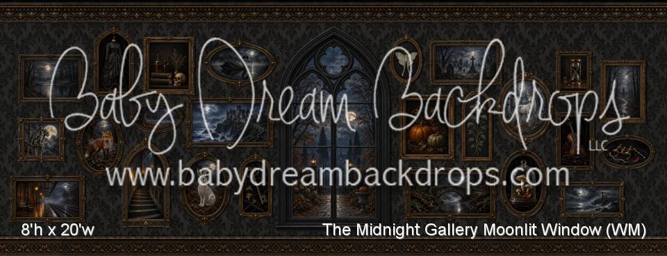 The Midnight Gallery Moonlit Window (WM)