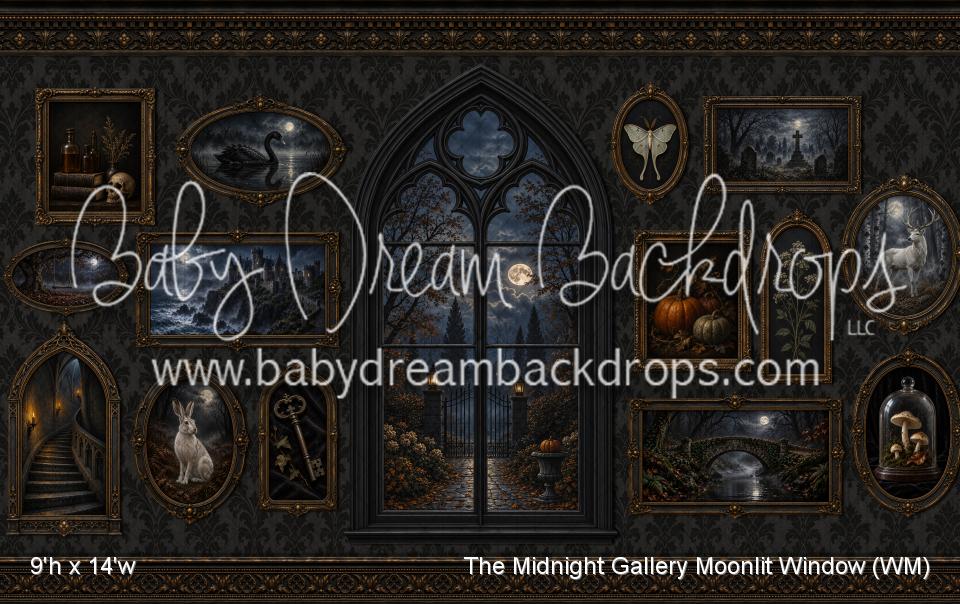 The Midnight Gallery Moonlit Window (WM)