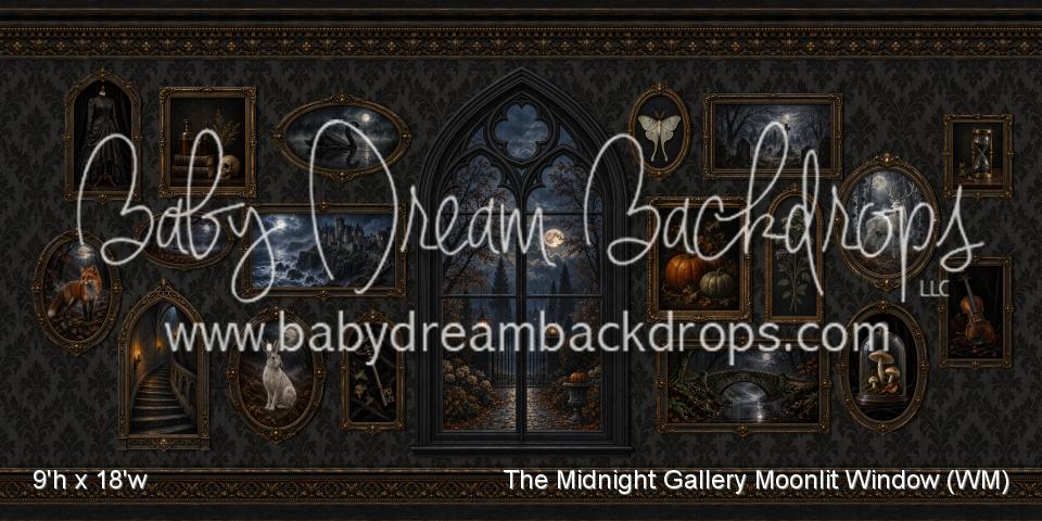 The Midnight Gallery Moonlit Window (WM)