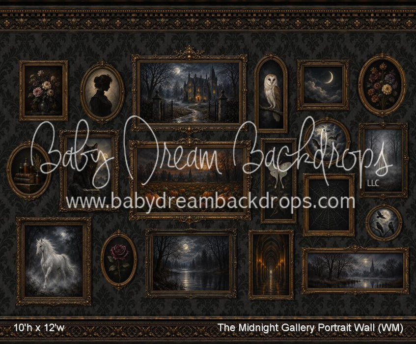 The Midnight Gallery Portrait Wall (WM)