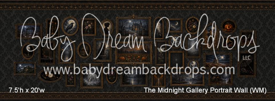 The Midnight Gallery Portrait Wall (WM)
