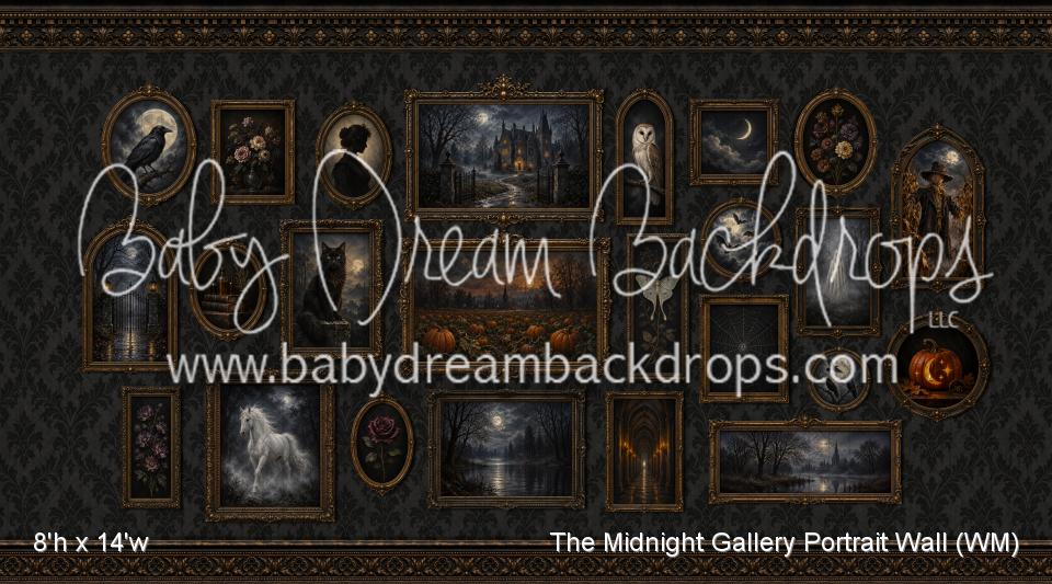 The Midnight Gallery Portrait Wall (WM)