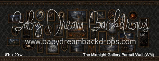 The Midnight Gallery Portrait Wall (WM)