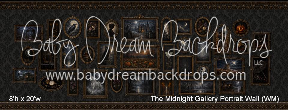 The Midnight Gallery Portrait Wall (WM)