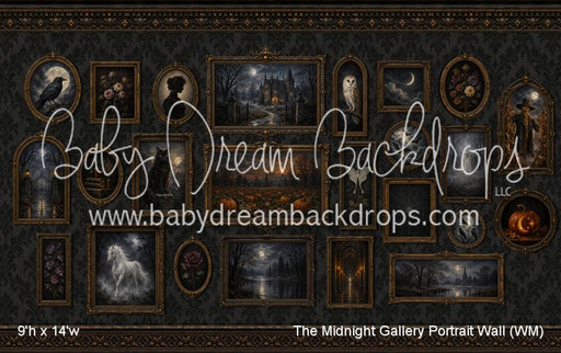 The Midnight Gallery Portrait Wall (WM)