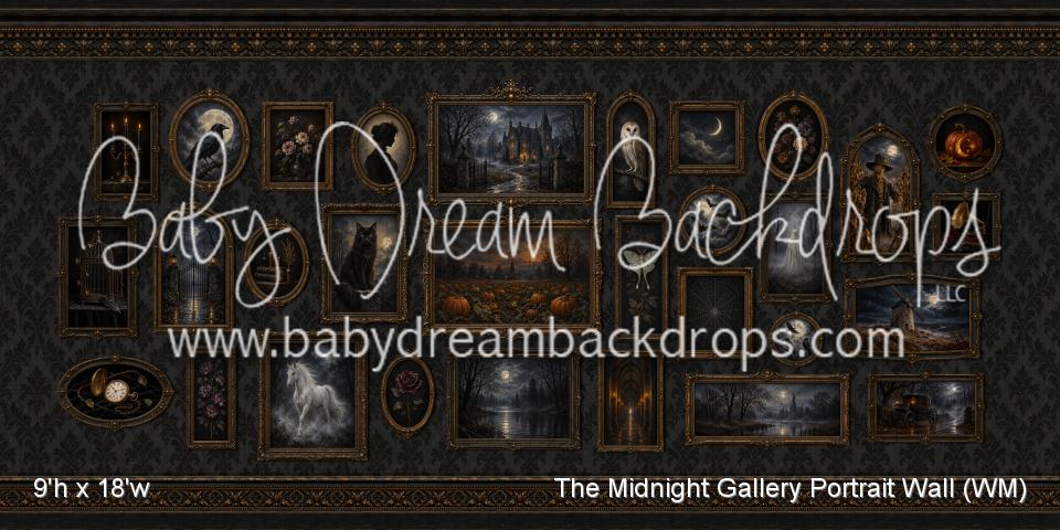 The Midnight Gallery Portrait Wall (WM)