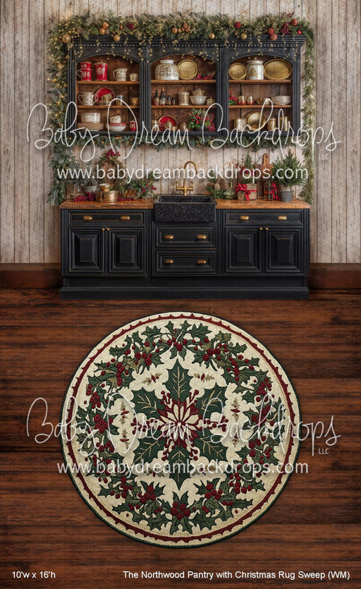 The Northwood Pantry with Christmas Rug Sweep (WM)