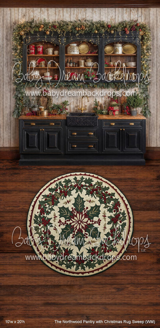 The Northwood Pantry with Christmas Rug Sweep (WM)