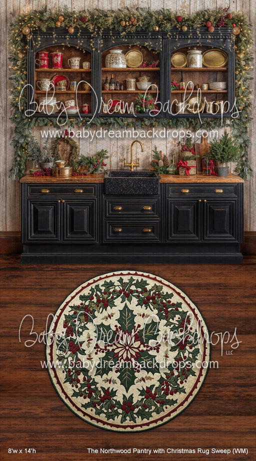 The Northwood Pantry with Christmas Rug Sweep (WM)