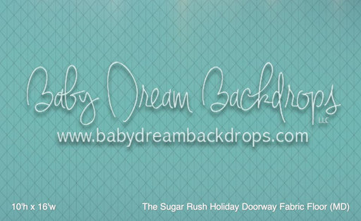 The Sugar Rush Holiday Doorway Fabric Floor (MD)