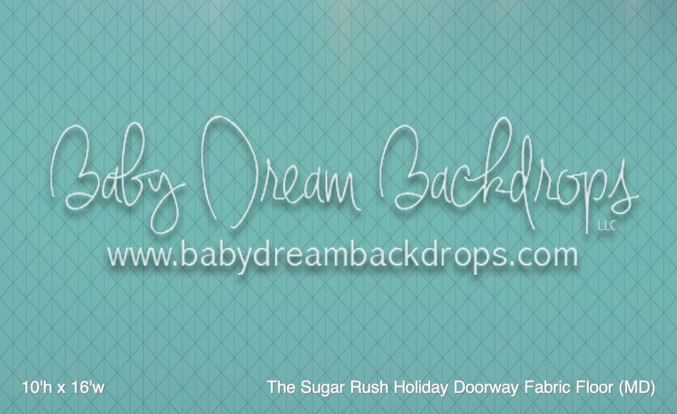 The Sugar Rush Holiday Doorway Fabric Floor (MD)