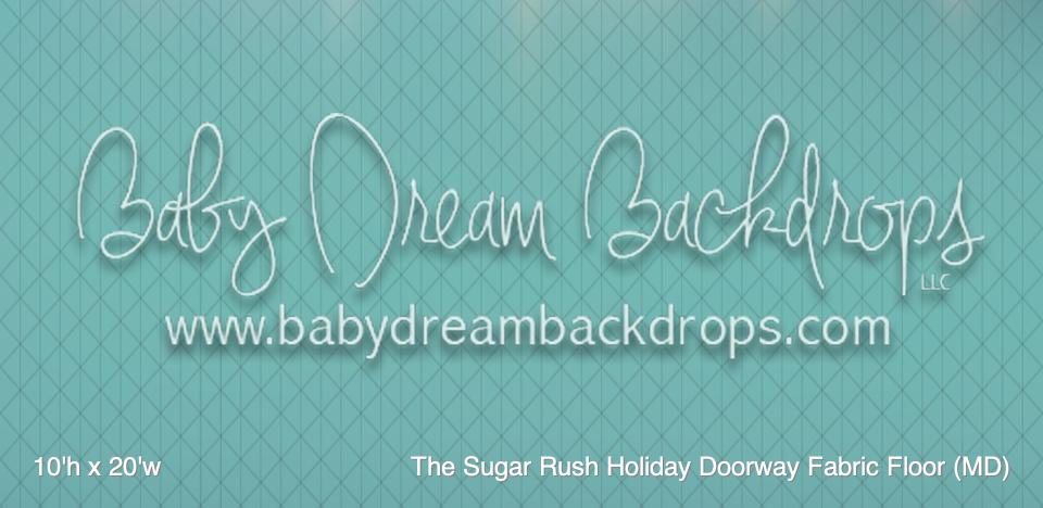 The Sugar Rush Holiday Doorway Fabric Floor (MD)