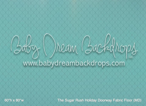 The Sugar Rush Holiday Doorway Fabric Floor (MD)