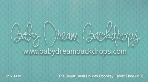 The Sugar Rush Holiday Doorway Fabric Floor (MD)