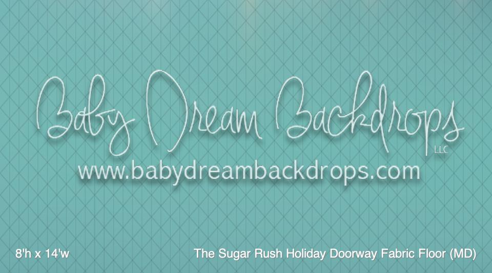 The Sugar Rush Holiday Doorway Fabric Floor (MD)