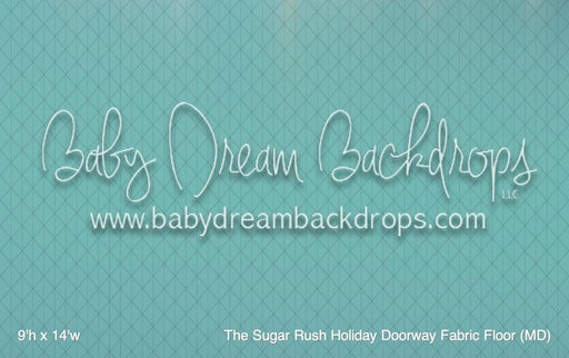The Sugar Rush Holiday Doorway Fabric Floor (MD)