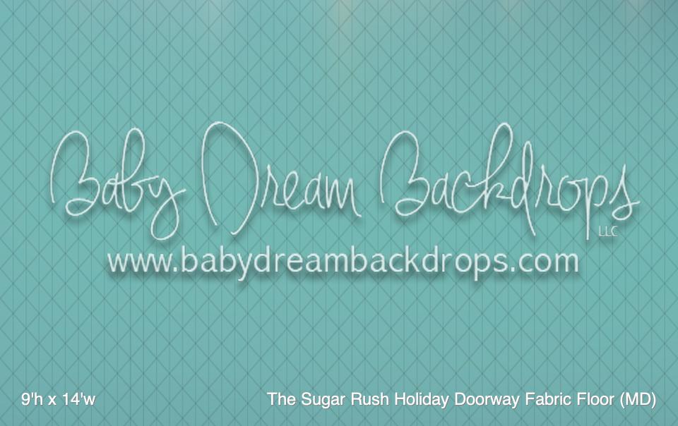 The Sugar Rush Holiday Doorway Fabric Floor (MD)