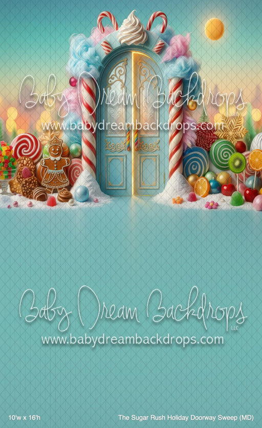 The Sugar Rush Holiday Doorway Sweep (MD)