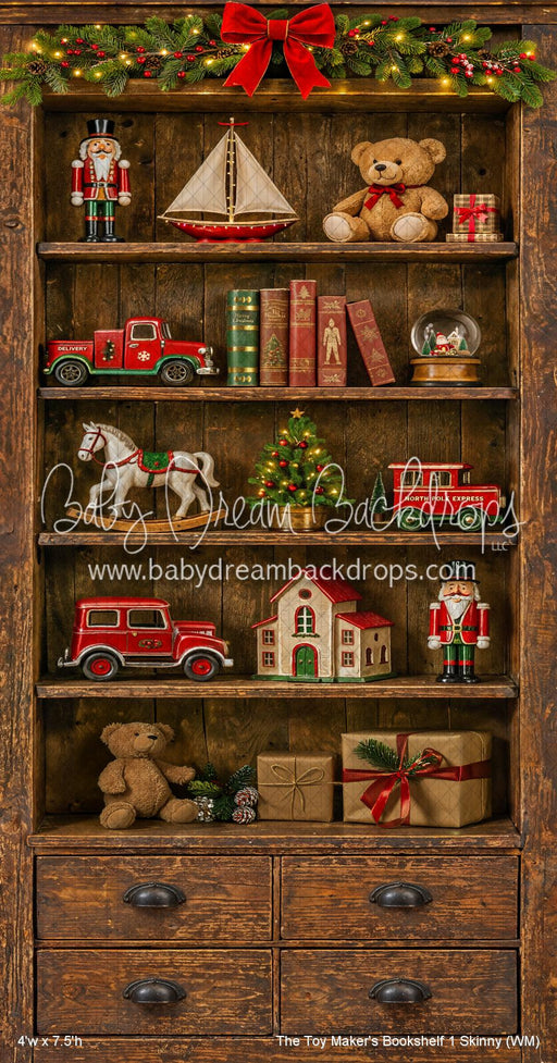 The Toy Maker's Bookshelf 1 Skinny (WM)