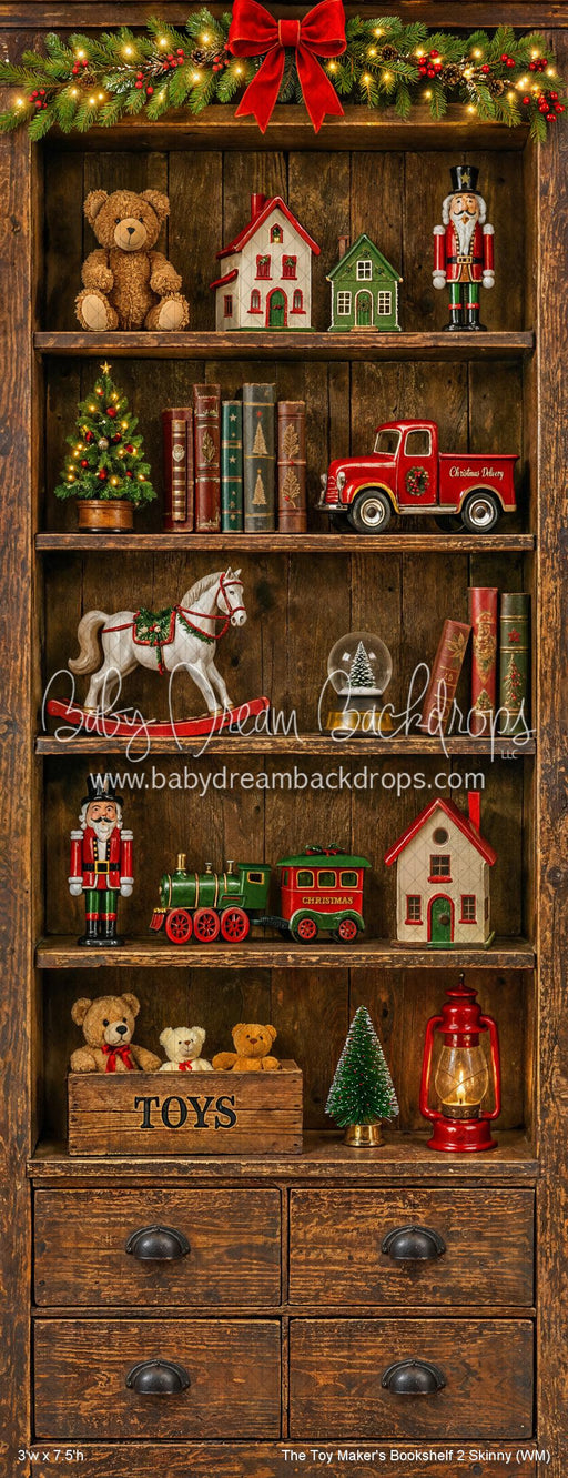 The Toy Maker's Bookshelf 2 Skinny (WM)