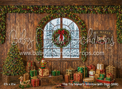 The Toy Maker's Window with Sign (WM)