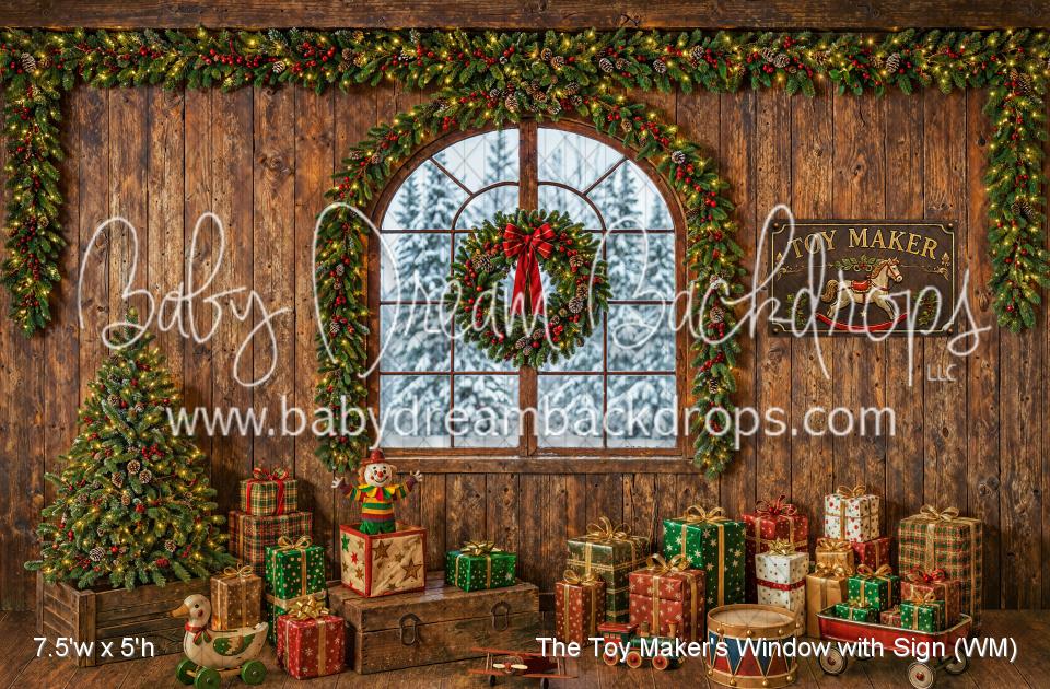 The Toy Maker's Window with Sign (WM)