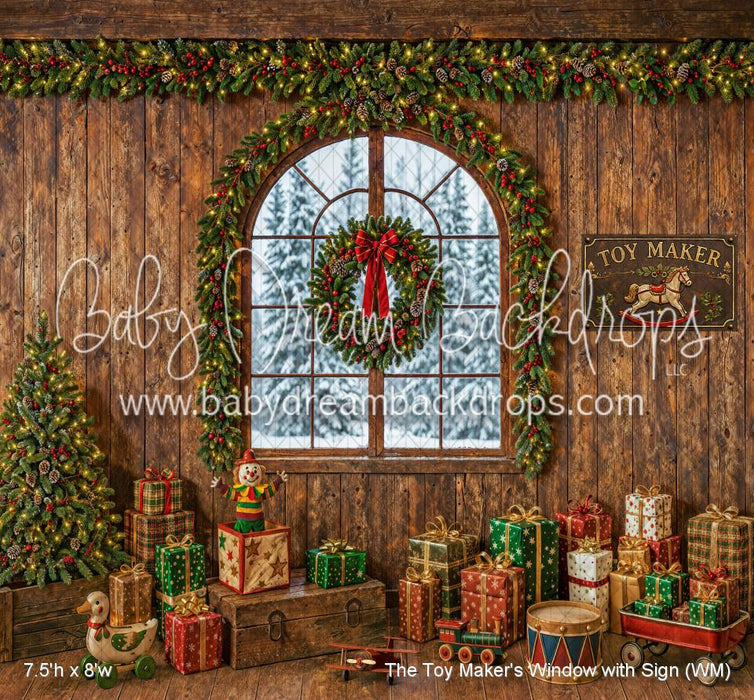 The Toy Maker's Window with Sign (WM)