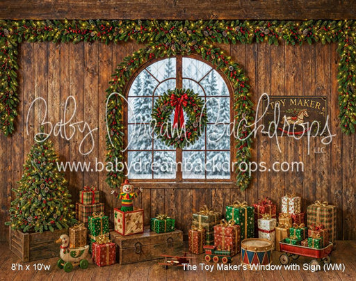 The Toy Maker's Window with Sign (WM)