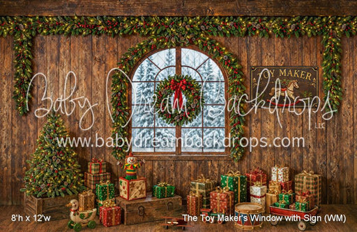 The Toy Maker's Window with Sign (WM)