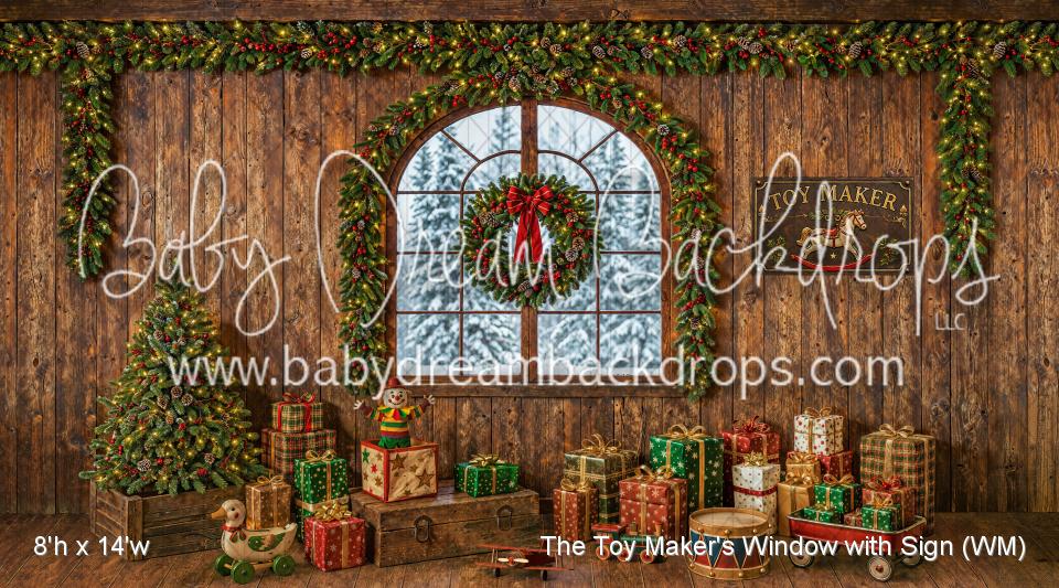 The Toy Maker's Window with Sign (WM)