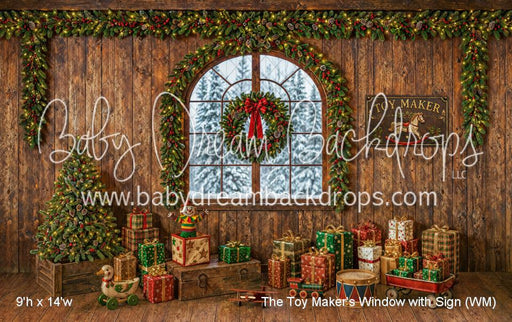 The Toy Maker's Window with Sign (WM)