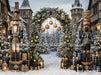 The Yuletide Nutcracker Court In Blue (MD)