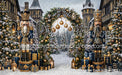 The Yuletide Nutcracker Court In Blue (MD)