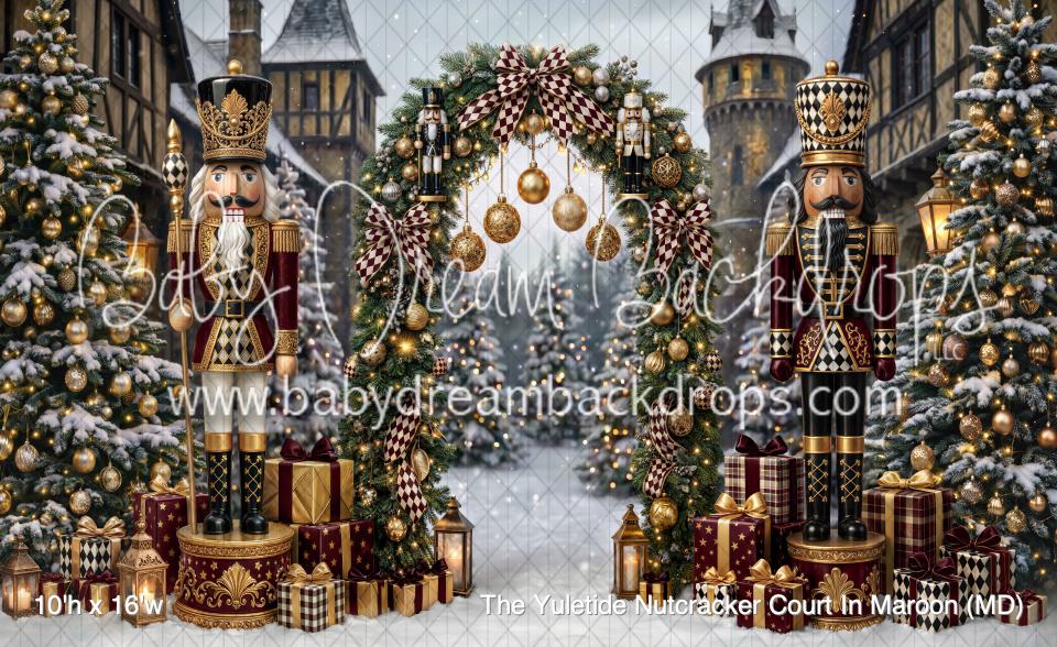 The Yuletide Nutcracker Court In Maroon (MD)