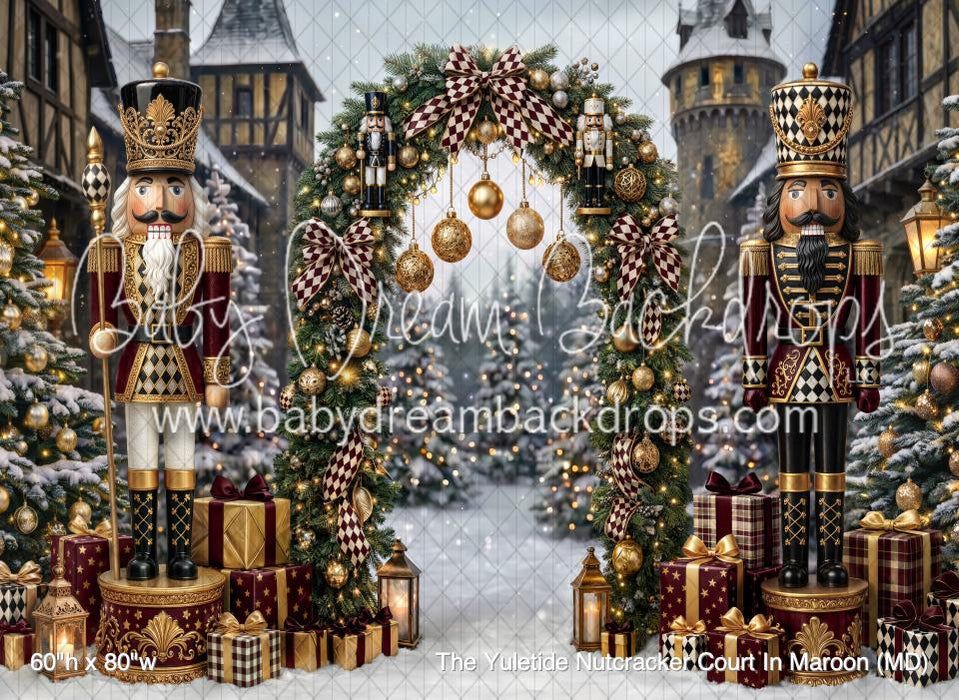 The Yuletide Nutcracker Court In Maroon (MD)