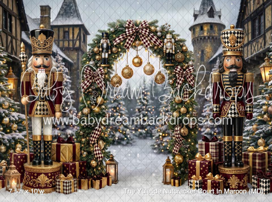 The Yuletide Nutcracker Court In Maroon (MD)