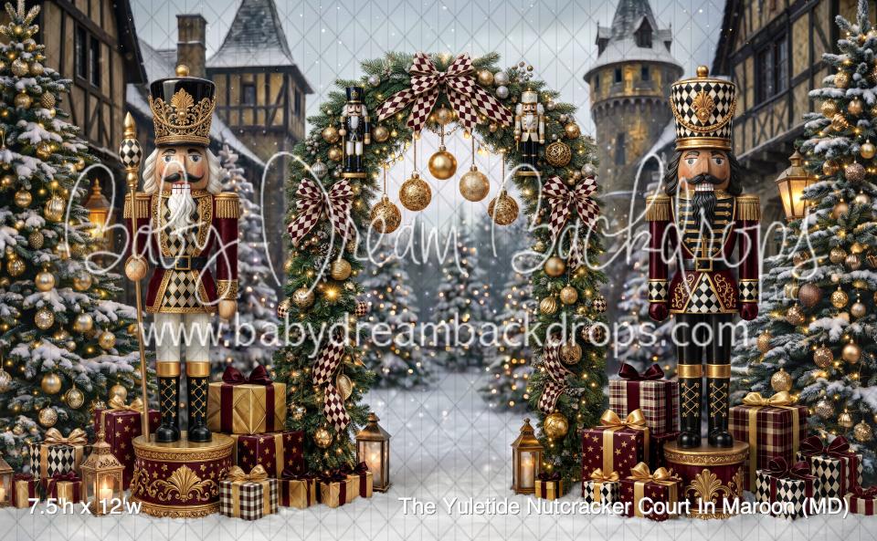 The Yuletide Nutcracker Court In Maroon (MD)