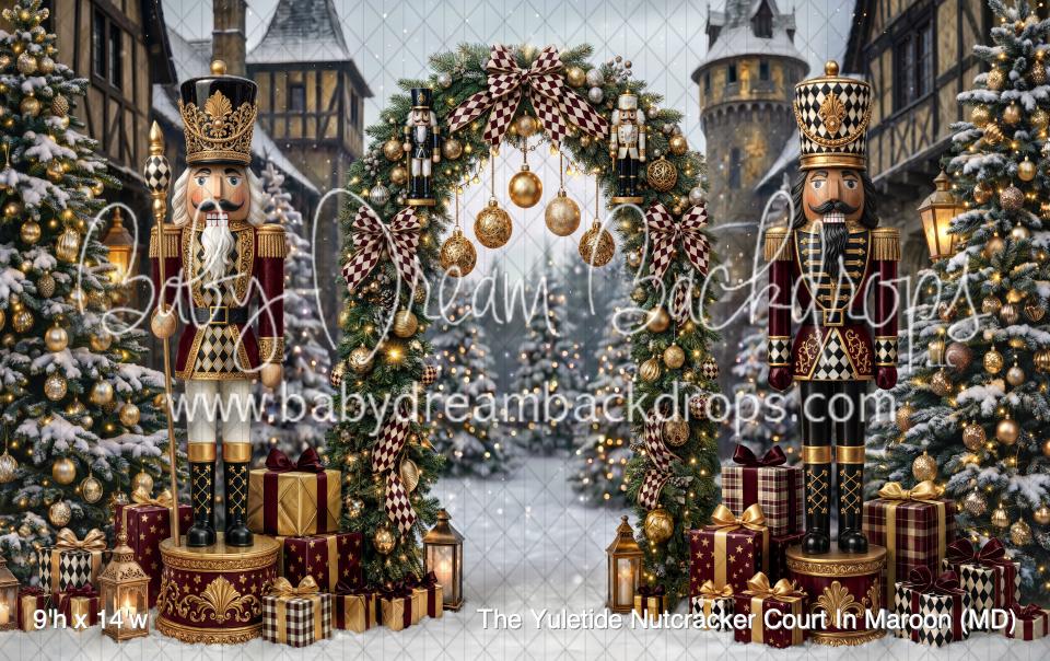 The Yuletide Nutcracker Court In Maroon (MD)