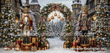 The Yuletide Nutcracker Court In Red (MD)