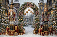 The Yuletide Nutcracker Court In Red (MD)