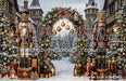 The Yuletide Nutcracker Court In Red (MD)