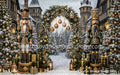 The Yuletide Nutcracker Court in Vintage Green (MD)