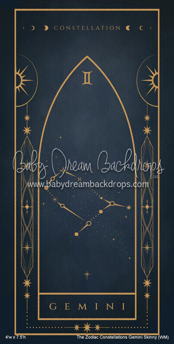 The Zodiac Constellations Gemini Skinny (WM)