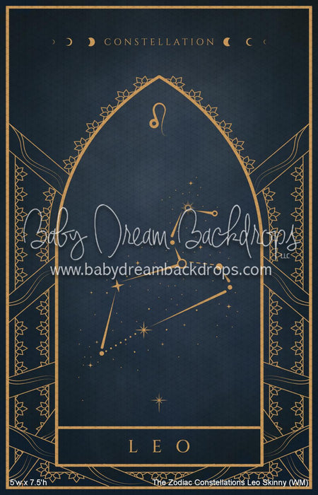 The Zodiac Constellations Leo Skinny (WM)