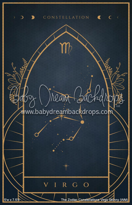 The Zodiac Constellations Virgo Skinny (WM)
