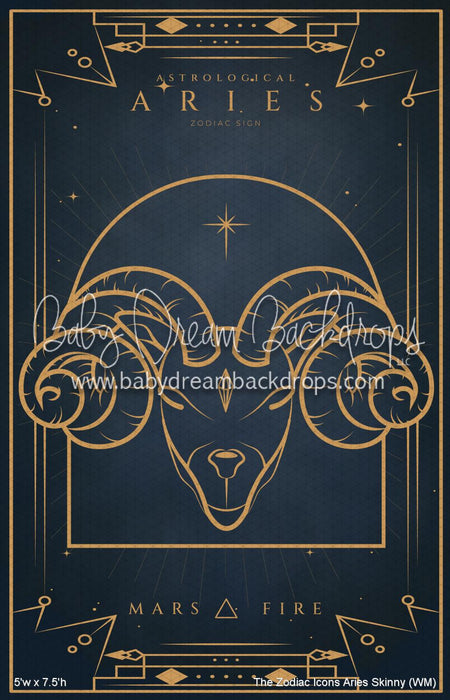 The Zodiac Icons Aries Skinny (WM)
