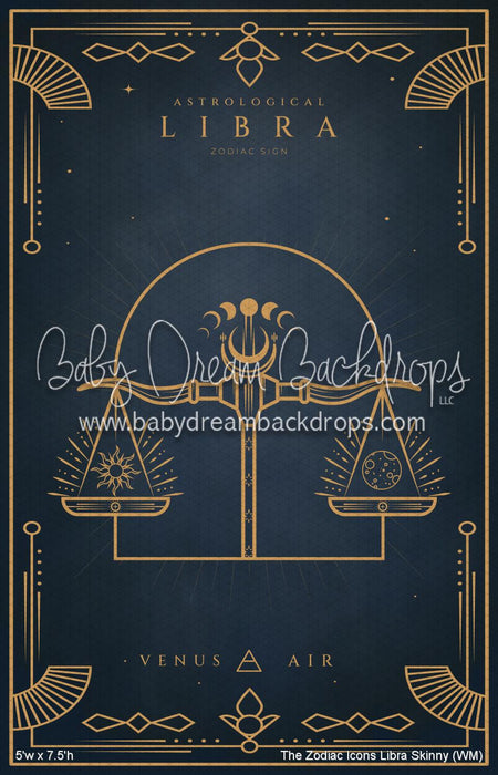 The Zodiac Icons Libra Skinny (WM)