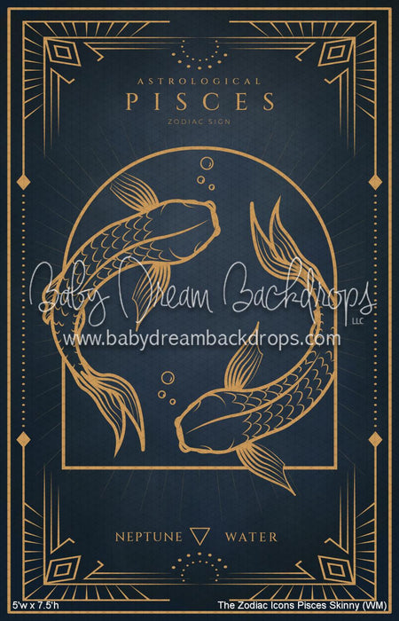 The Zodiac Icons Pisces Skinny (WM)